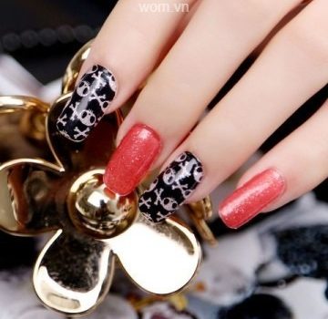 Đắp móng gel pha lê